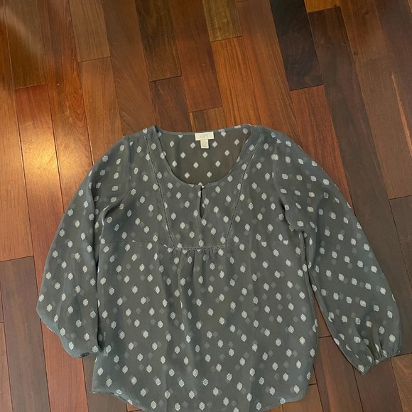 LOFT Sheer Blouse - Picture 4 of 4